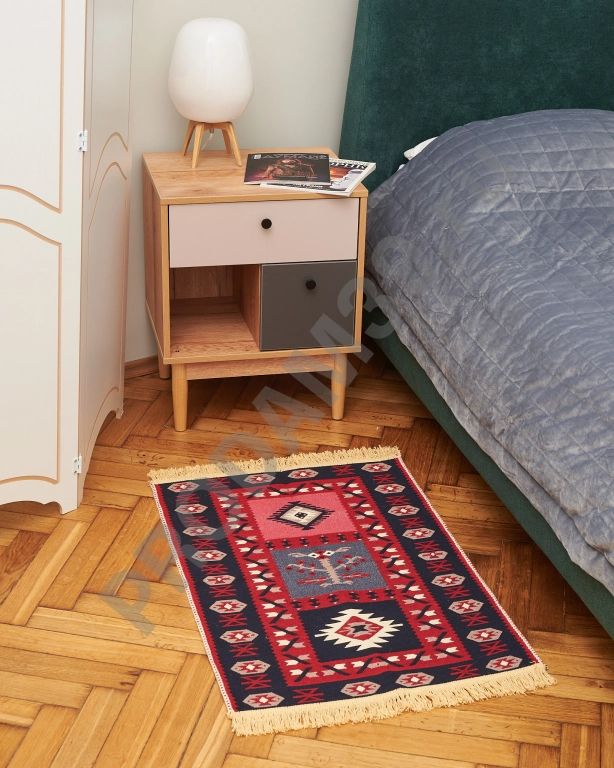 Ковер 60х90 см, натуральный хлопок