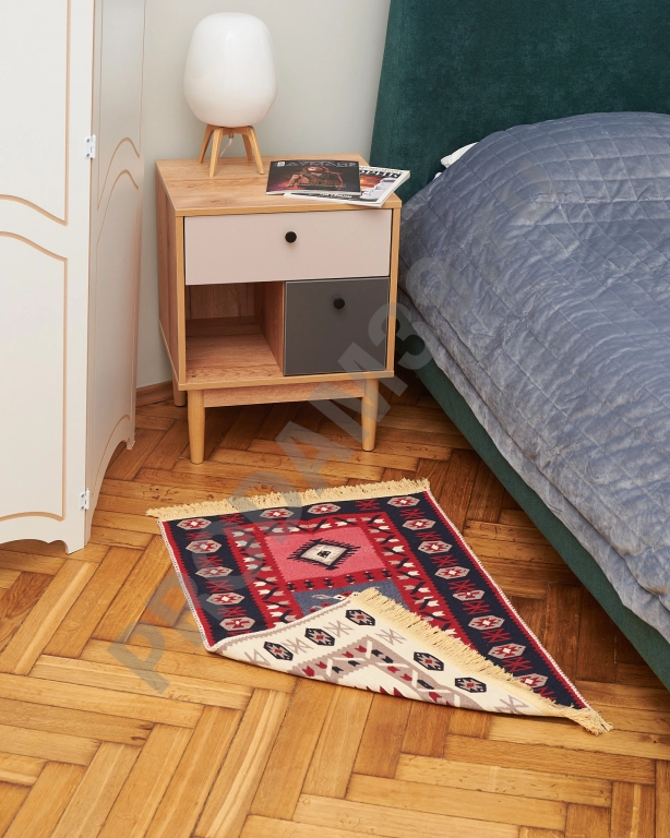 Ковер 60х90 см, натуральный хлопок