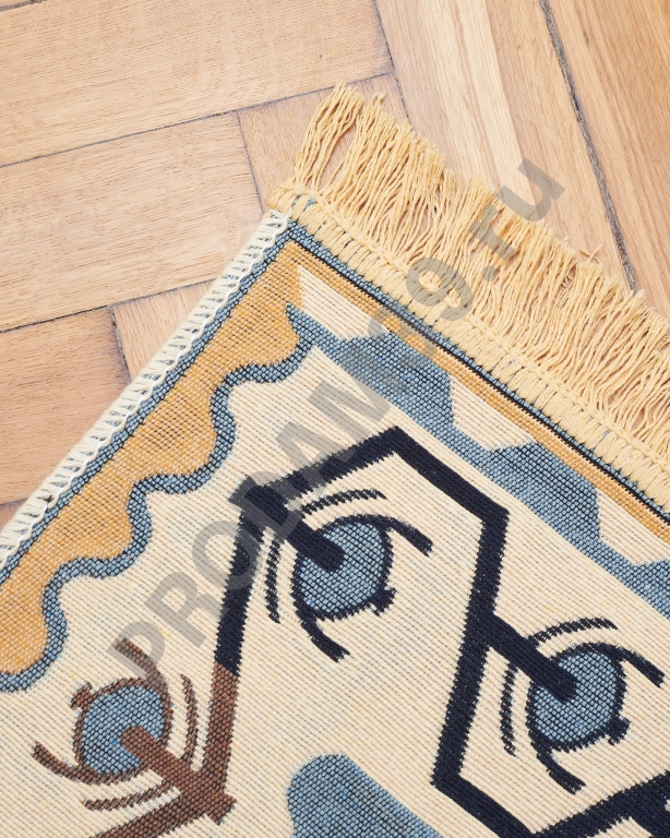 Ковер 60х90 см, натуральный хлопок