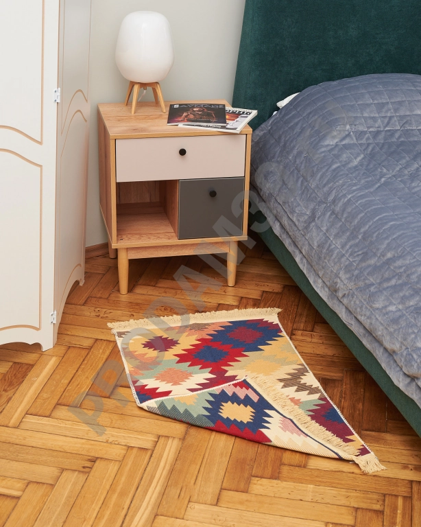 Ковер 60х90 см, натуральный хлопок