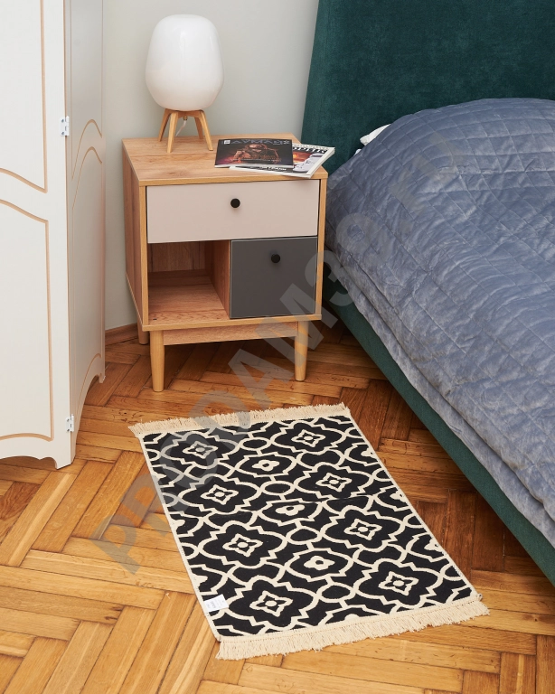 Ковер 60х90 см, натуральный хлопок