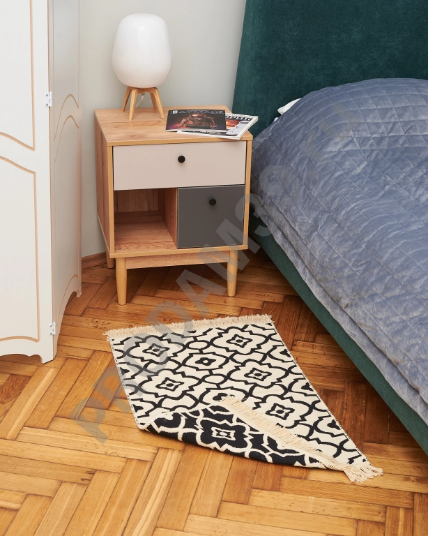 Ковер 60х90 см, натуральный хлопок