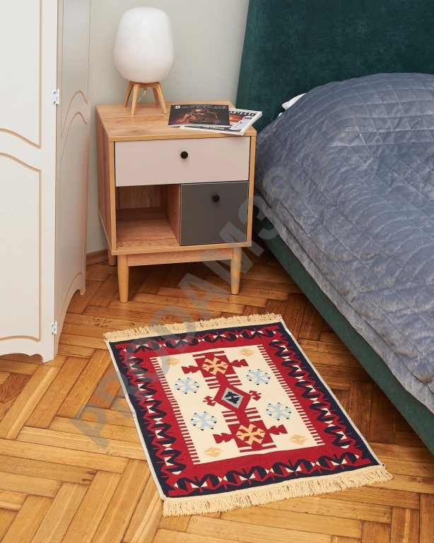 Ковер 60х90 см, натуральный хлопок