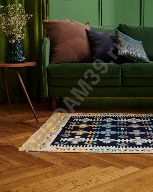 Ковер 120х180 см, натуральный хлопок