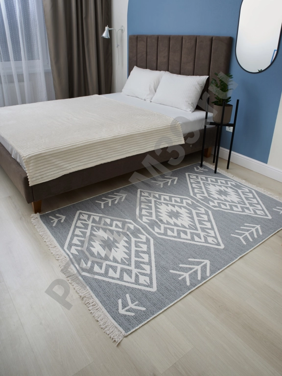 Ковер 120х180 см, натуральный хлопок