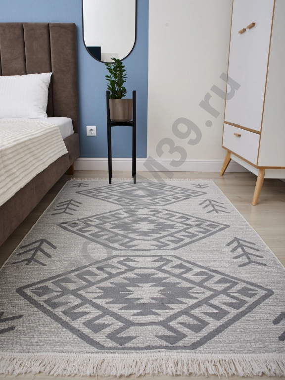 Ковер 120х180 см, натуральный хлопок