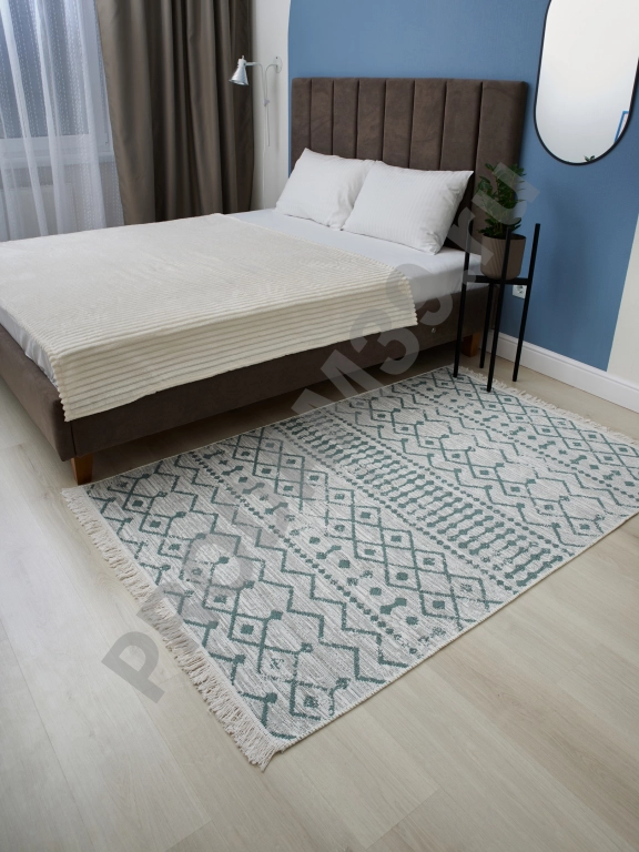 Ковер 120х180 см, натуральный хлопок