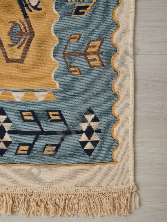 Ковер 160х250 см, натуральный хлопок