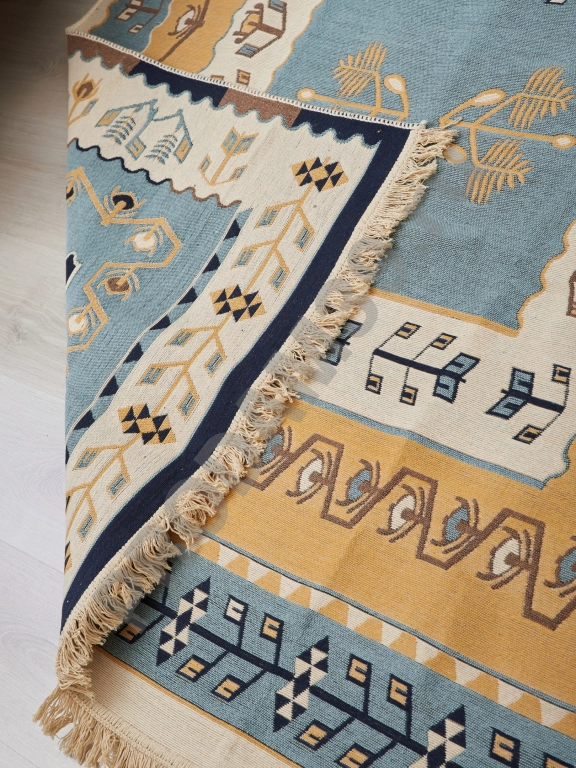 Ковер 160х250 см, натуральный хлопок