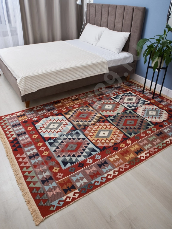 Ковер 160х250 см, натуральный хлопок