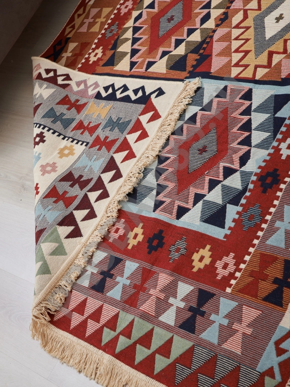 Ковер 160х250 см, натуральный хлопок