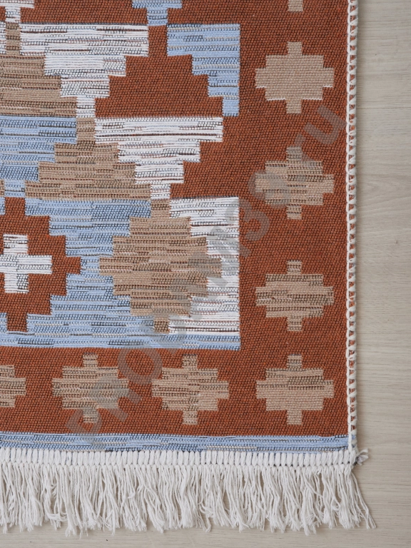 Ковер 160х250 см, натуральный хлопок