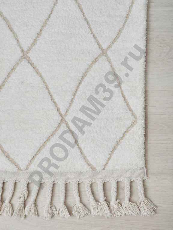 Ковер 80х150 см, натуральный хлопок