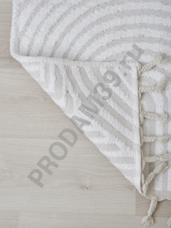 Ковер 80х150 см, натуральный хлопок