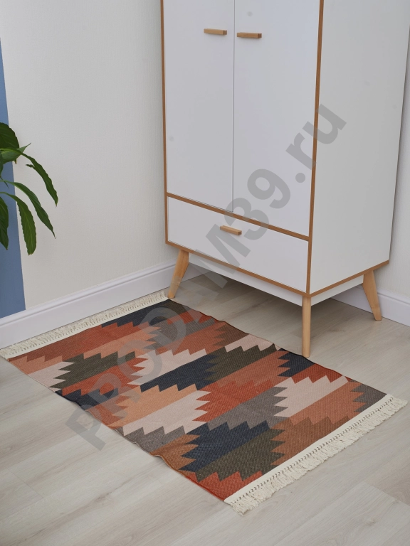 Ковер 80х120 см, натуральный хлопок