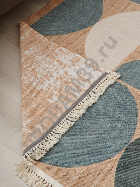 Ковер 120х180 см, натуральный хлопок