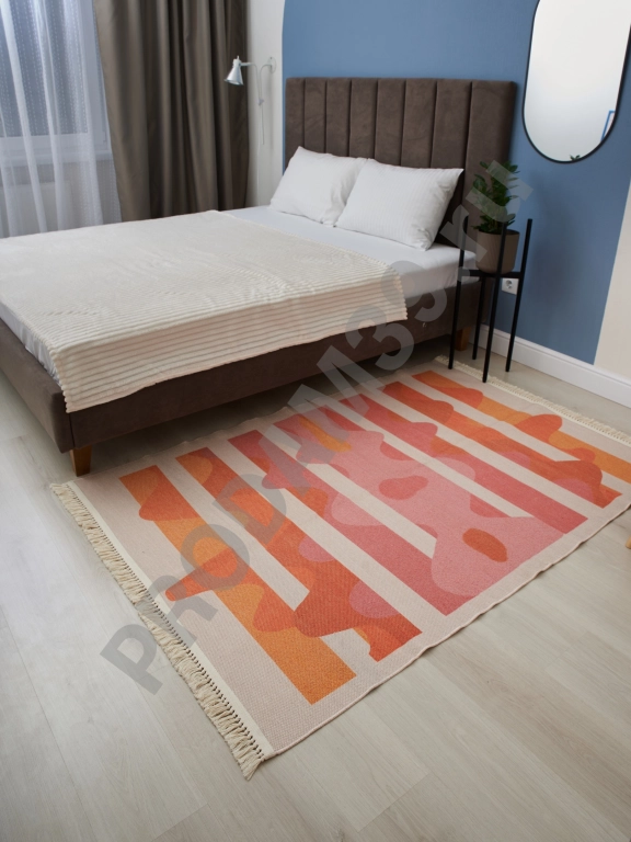 Ковер 120х180 см, натуральный хлопок