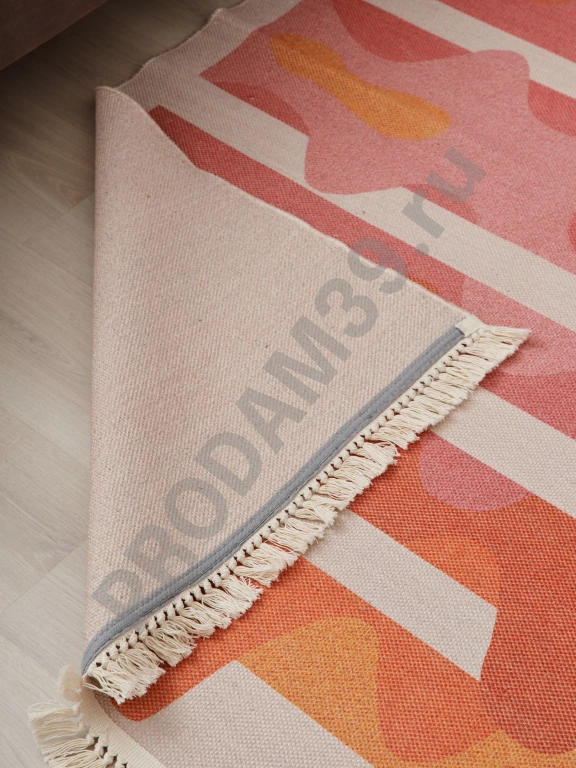 Ковер 120х180 см, натуральный хлопок