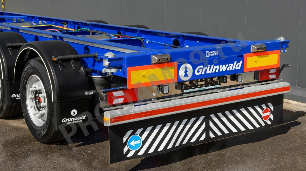 Универсальный полуприцеп контейнеровоз Grunwald Gr.C L4
