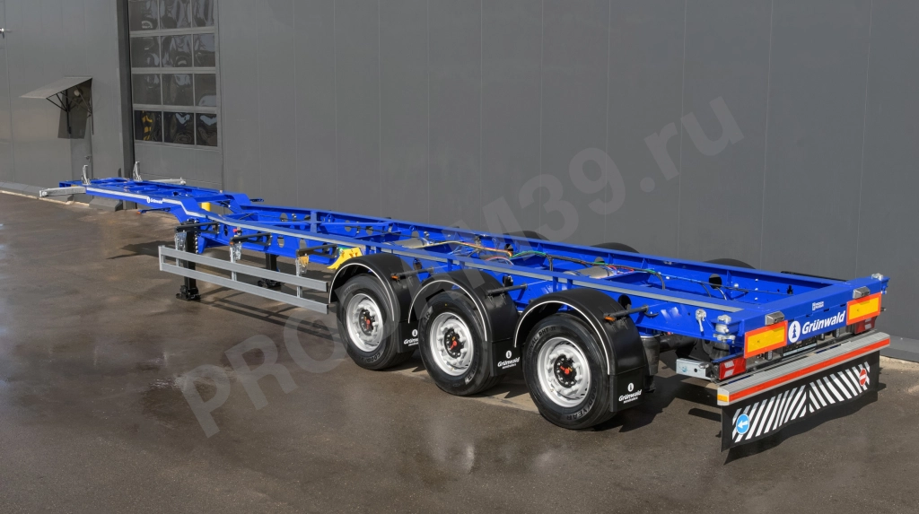 Универсальный полуприцеп контейнеровоз Grunwald Gr.C L4