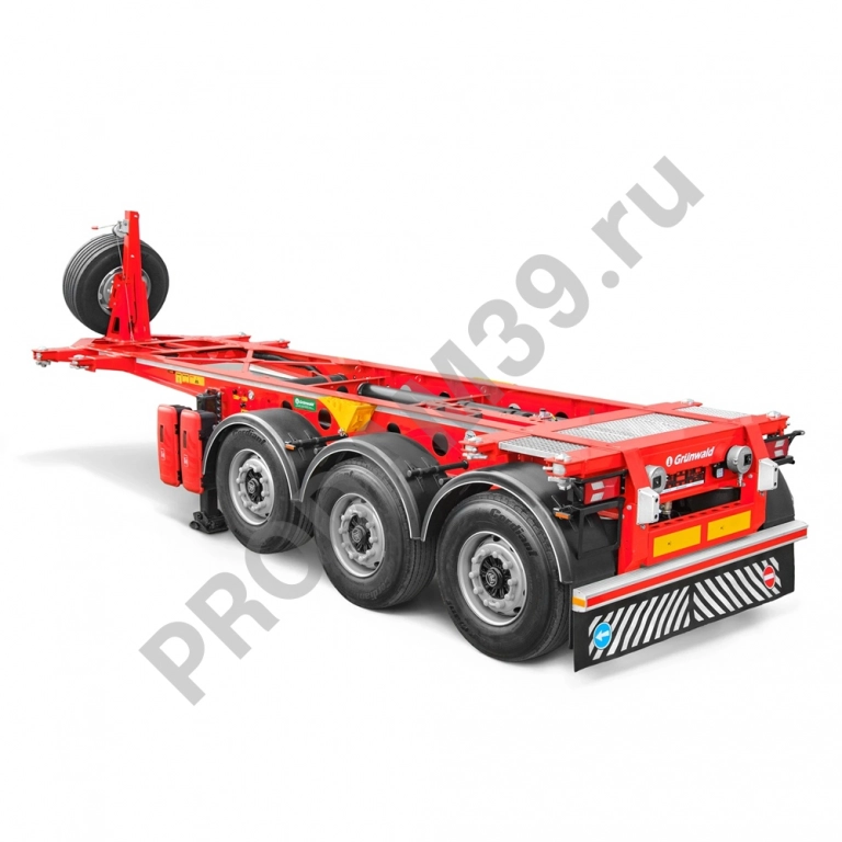 Полуприцеп танк- контейнеровоз Grunwald Gr.TC S3 20FT