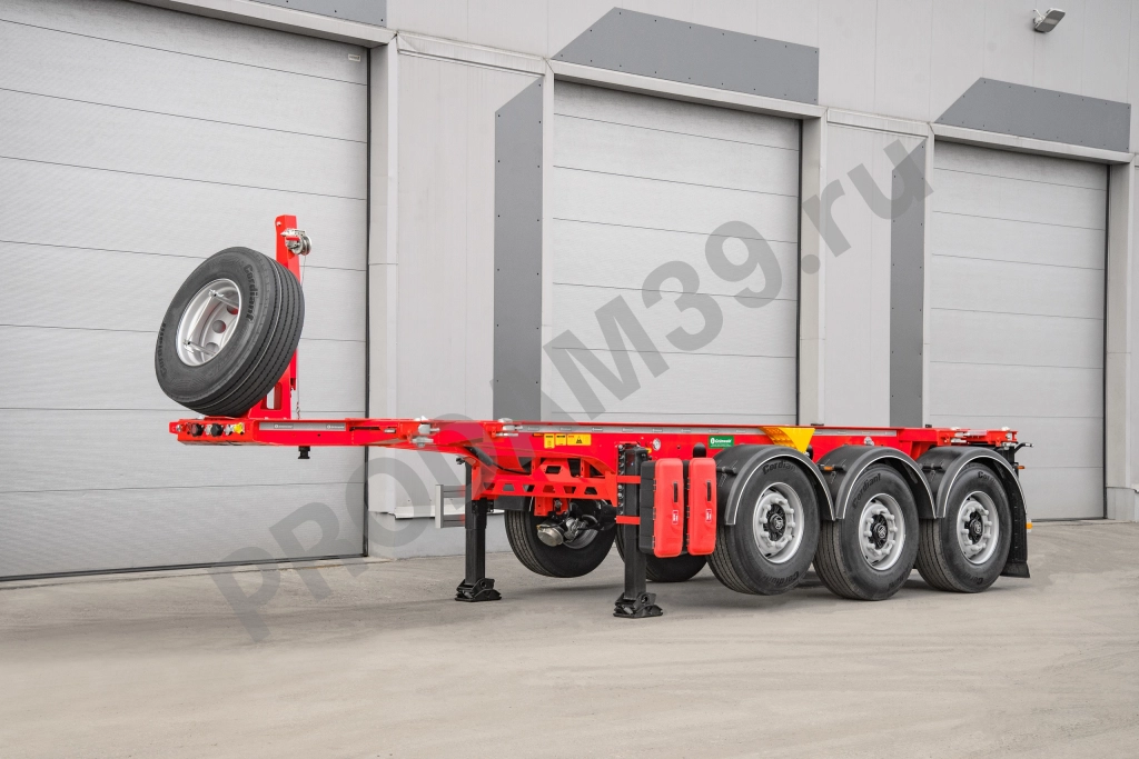 Полуприцеп танк- контейнеровоз Grunwald Gr.TC S3 20FT