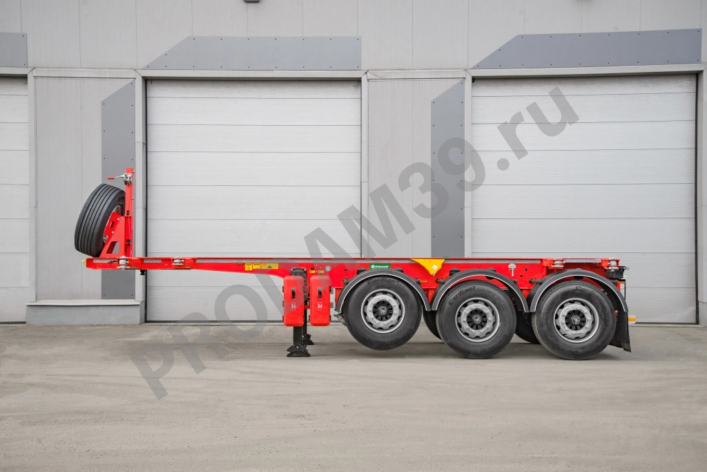 Полуприцеп танк- контейнеровоз Grunwald Gr.TC S3 20FT