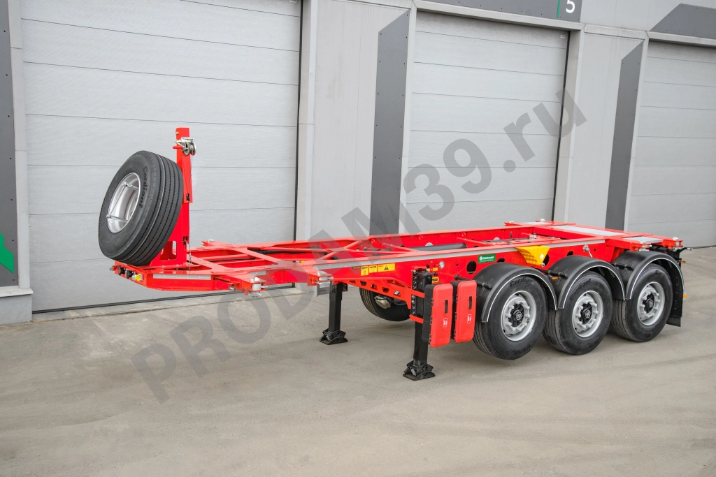 Полуприцеп танк- контейнеровоз Grunwald Gr.TC S3 20FT