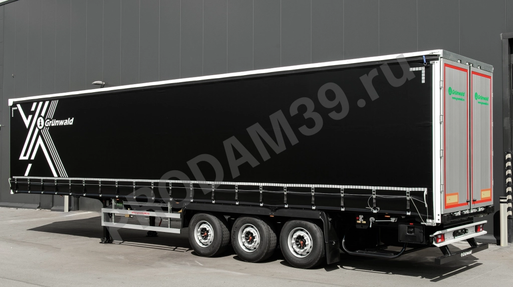 Шторный полуприцеп Grunwald Gr.CS