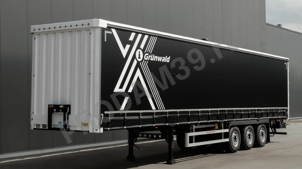 Шторный полуприцеп Grunwald Gr.CS