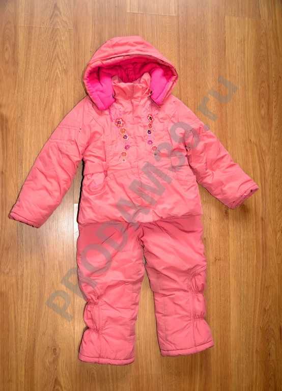 Комбинезон детский зимний раздельный, 110 см