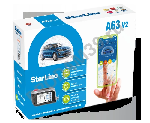 Автомобильный охранно-телематический комплекс StarLine A63 v2 GSM ECO