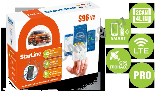 StarLine S96 v2 LTE GPS PRO Охранно-телематический комплекс