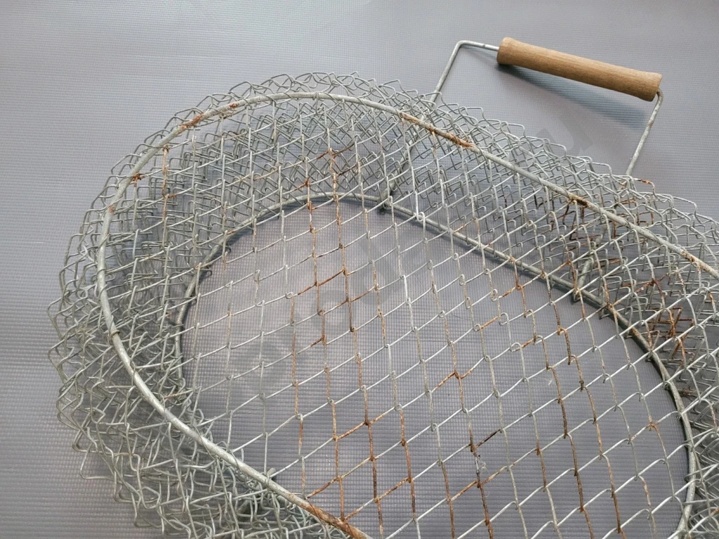 Большая сетка для яиц овощей / садок для рыбы СССР