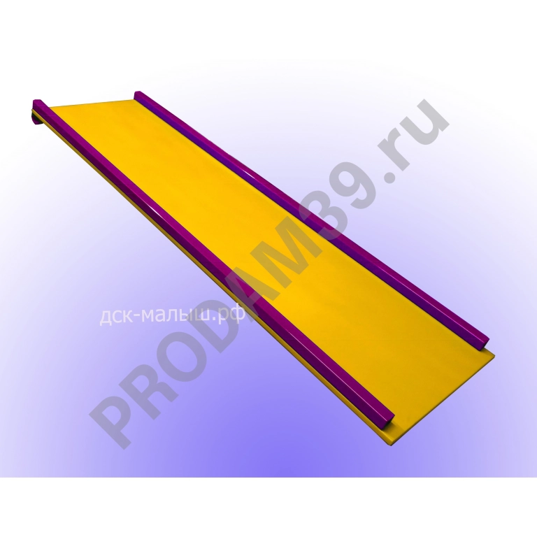 Детский спортивный комплекс Грузовичок с горкой (пристенный)