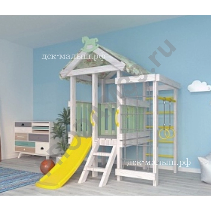 Игровой комплекс — кровать Савушка Baby-12