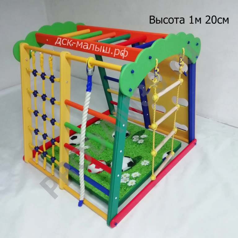 Детский спортивный комплекс-1 со скалодромом