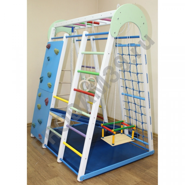 Детский спортивный комплекс Супер Чемпион 170 см со скалодромом