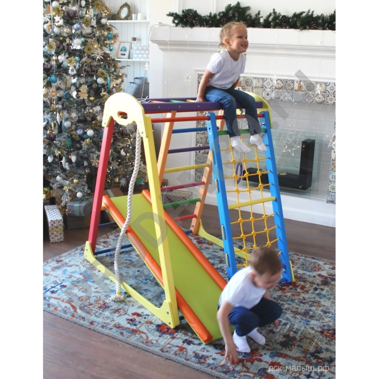 Детский спортивный комплекс 5цветик 130 см