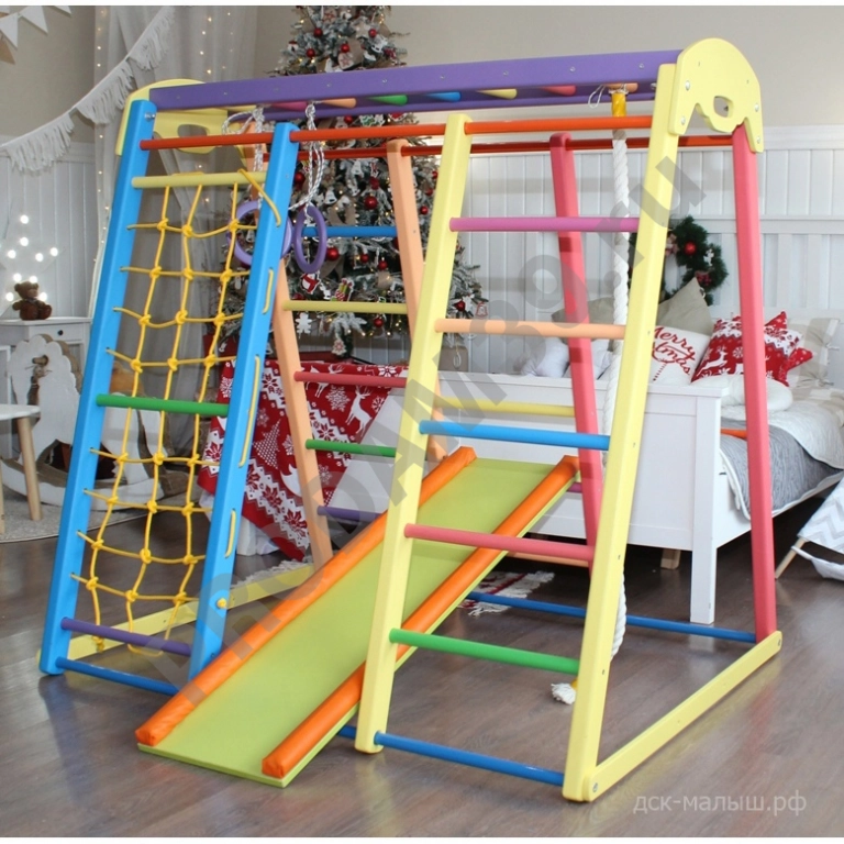 Детский спортивный комплекс 6цветик 150 см