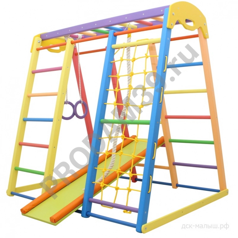 Детский спортивный комплекс 6цветик 150 см