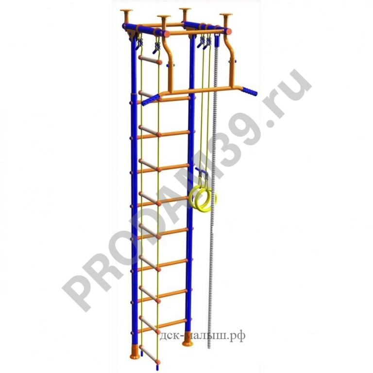 Детский спортивный комплекс пристенный SPEKTRUM PLUS