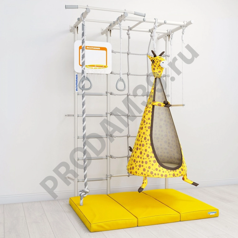 Детский спортивный комплекс пристенный ROMANA S7 PRO (Комплект №5)