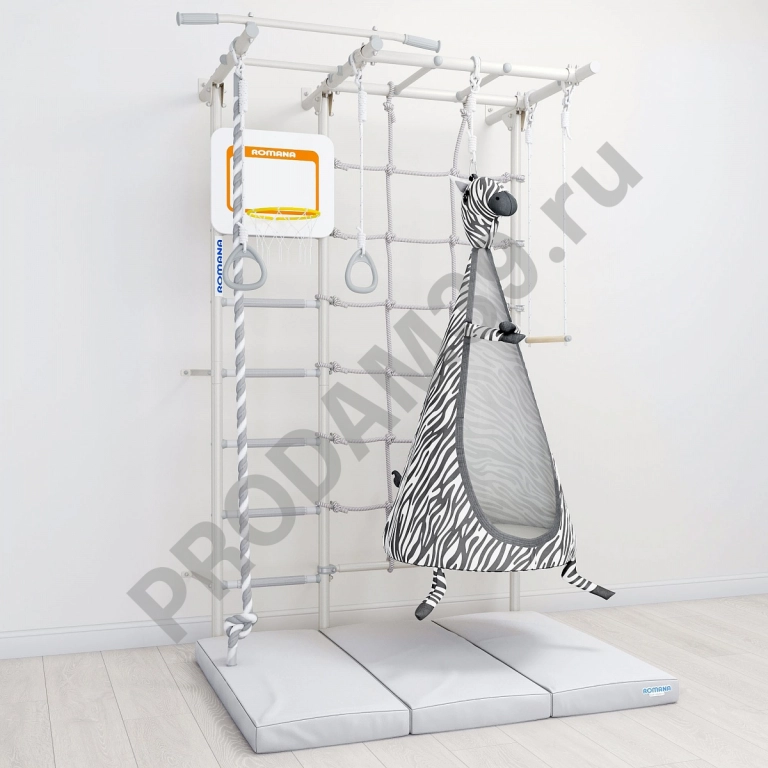 Детский спортивный комплекс пристенный ROMANA S7 PRO (Комплект №5)