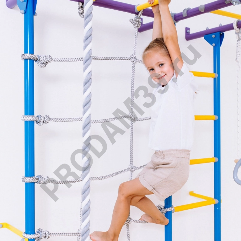 Детский спортивный комплекс пристенный ROMANA S7