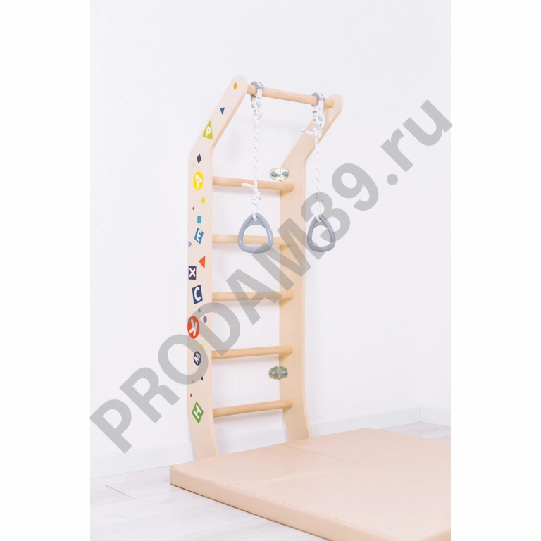 Детский спортивный комплекс пристенный Eco 3 Luna