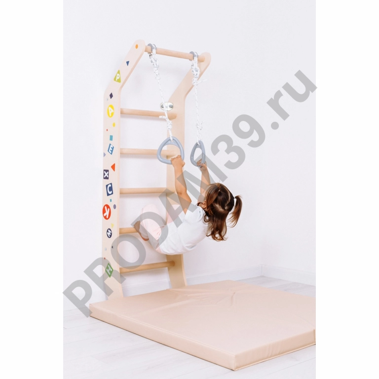 Детский спортивный комплекс пристенный Eco 3 Luna