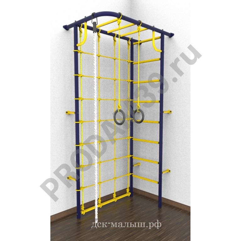 Детский спортивный комплекс пристенный 7 Рукоход-Угловой, пвх