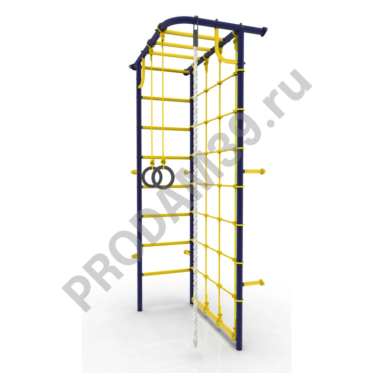Детский спортивный комплекс пристенный 7 Рукоход-Угловой, пвх
