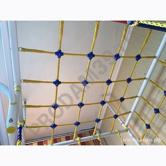 Детский спортивный комплекс пристенный 5-ти опорный с турником